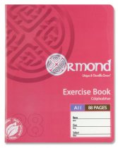 ORMOND PKT.5 A11 88pg DURABLE COVER COPY BOOK - BRIGHT