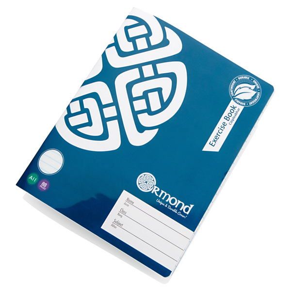 ORMOND PKT.5 A11 88pg DURABLE COVER COPY BOOK - BOLD