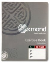 ORMOND PKT.5 A11 88pg DURABLE COVER COPY BOOK - BOLD