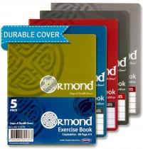 ORMOND PKT.5 A11 88pg DURABLE COVER COPY BOOK - BOLD
