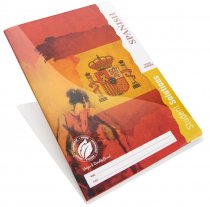 STUDENT SOLUTIONS A4 120pg DURABLE COVER MANUSCRIPT BOOK - SPANISH