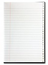 CONCEPT A5 192pg A-Z INDEX BOOK