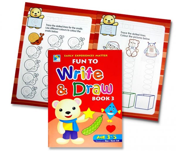 FUTURE ACE 185x256mm FUN TO WRITE & DRAW - BOOK 3