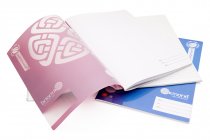 ORMOND A4 120pg MANUSCRIPT BOOK DURABLE COVER BRIGHT 3 ASST.