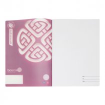 ORMOND A4 120pg MANUSCRIPT BOOK DURABLE COVER BRIGHT 3 ASST.