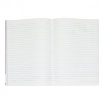 ORMOND A4 120pg MANUSCRIPT BOOK DURABLE COVER BRIGHT 3 ASST.