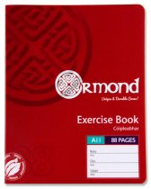 ORMOND 88pg A11 DURABLE COVER COPY BOOK - BOLD 3 ASST.