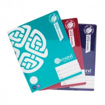 ORMOND 88pg A11 DURABLE COVER COPY BOOK - BOLD 3 ASST.