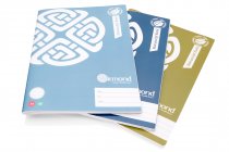 ORMOND PKT.3 A4 160pg MANUSCRIPT BOOK DURABLE COVER