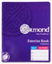 ORMOND 120pg No.11 DURABLE COVER COPY BOOK - BRIGHT 3 ASST.