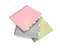 * PREMIER A4 250pg PP 5 SUBJECT PROJECT BOOK - SPECTRE 3 ASST