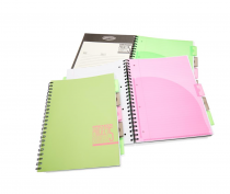 * PREMIER A4 250pg PP 5 SUBJECT PROJECT BOOK - SPECTRE 3 ASST