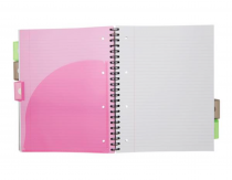 * PREMIER A4 250pg PP 5 SUBJECT PROJECT BOOK - SPECTRE 3 ASST