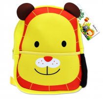 EMOTIONERY NEOPRENE CUTE ANIMAL JUNIOR BACKPACK - LION