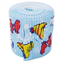 57mm x 7.5m BORDER ROLL BORDETTE - WINTER FUN