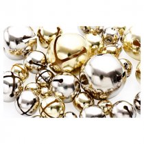BAG 127g Bells - Gold & Silver