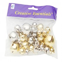 BAG 127g Bells - Gold & Silver