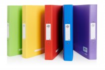 PREMTO A4 PP RING BINDER 5 ASST.