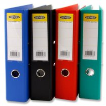 PREMIER A4 PP LEVER ARCH FILE BOLD 4 ASST.