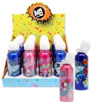 500ml METAL WATER CANTEEN - 4 ASST CDU