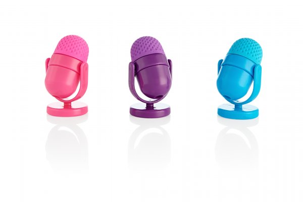 GOGOPO MICROPHONE SHARPENER/ERASER ASST