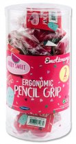 * EMOTIONERY PKT.2 ERGONOMIC PENCIL GRIP CDU - BERRY SWEET