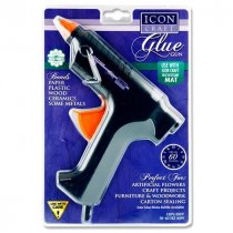 ICON CRAFT HOT MELT LARGE GLUE GUN - BLACK