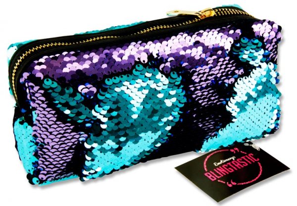 EMOTIONERY BLINGTASTIC SEQUINS PENCIL CASE - MERMAID COLOUR