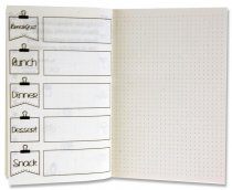 * I LOVE STATIONERY A5 200pg BULLET JOURNAL - GEOMETRIC LIVING