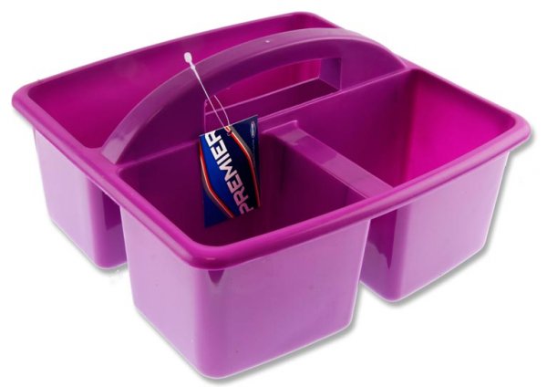 PREMIER UNIVERSAL 235x225x130mm STORAGE CARRY BASKET - PURPLE