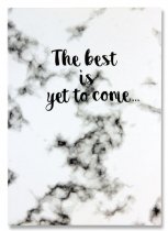 I LOVE STATIONERY A5 170pg ANNUAL PLANNER JOURNAL - THE BEST IS YET TO COME