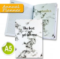 I LOVE STATIONERY A5 170pg ANNUAL PLANNER JOURNAL - THE BEST IS YET TO COME