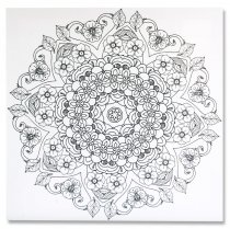 ICON 500x500mm COLOUR MY CANVAS - MANDALA