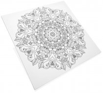 ICON 500x500mm COLOUR MY CANVAS - MANDALA