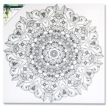 ICON 500x500mm COLOUR MY CANVAS - MANDALA