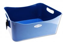 PREMIER UNIVERSAL 340x225x140mm STORAGE BASKET LARGE - NAVY