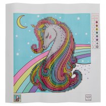 ICON DIAMOND PAINTING KIT 20x20CM - UNICORN