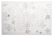 ICON 400x600mm COLOUR MY CANVAS - PIRATE PUZZLE