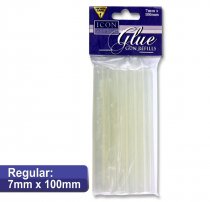 ICON CRAFT PKT.12 7x100mm GLUE GUN REFILLS