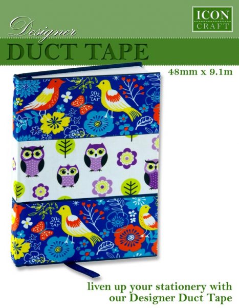 * ICON CRAFT DESIGNER DUCT TAPE 48mm x 9m - ORANGE