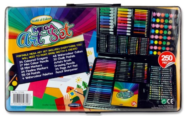 WOC 250pce MEGA ART SET
