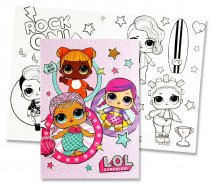 LOL SURPRISE A4 16pg COLOURING BOOK