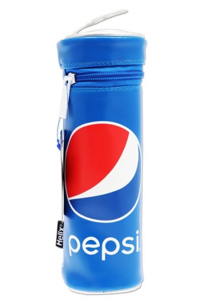 HELIX PEPSI PEPSI MAX UPRIGHT CYLINDRICAL PENCIL CASE 2 ASST.