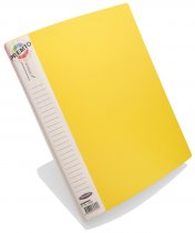 PREMTO A4 40 POCKET DISPLAY BOOK - SUNSHINE YELLOW
