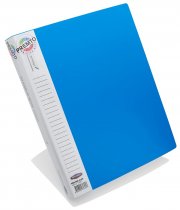 PREMTO A4 40 POCKET DISPLAY BOOK - PRINTER BLUE
