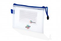 PREMTO A6 EXTRA DURABLE MESH WALLET - CLEAR PEARL