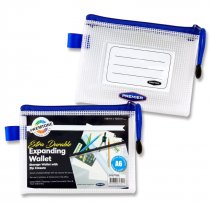 PREMTO A6 EXTRA DURABLE MESH WALLET - CLEAR PEARL