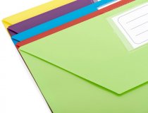 PREMTO PKT.5 A4 BUTTON STORAGE WALLETS